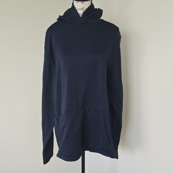 Old Navy Men's Dark Blue Hoodie - Picture 1 of 3